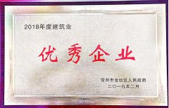 2018年常州优秀企业